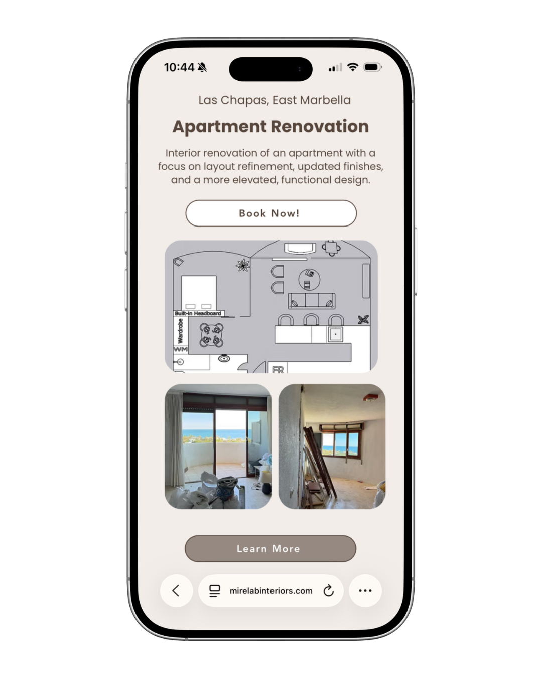 Mirela B Interiors mobile services