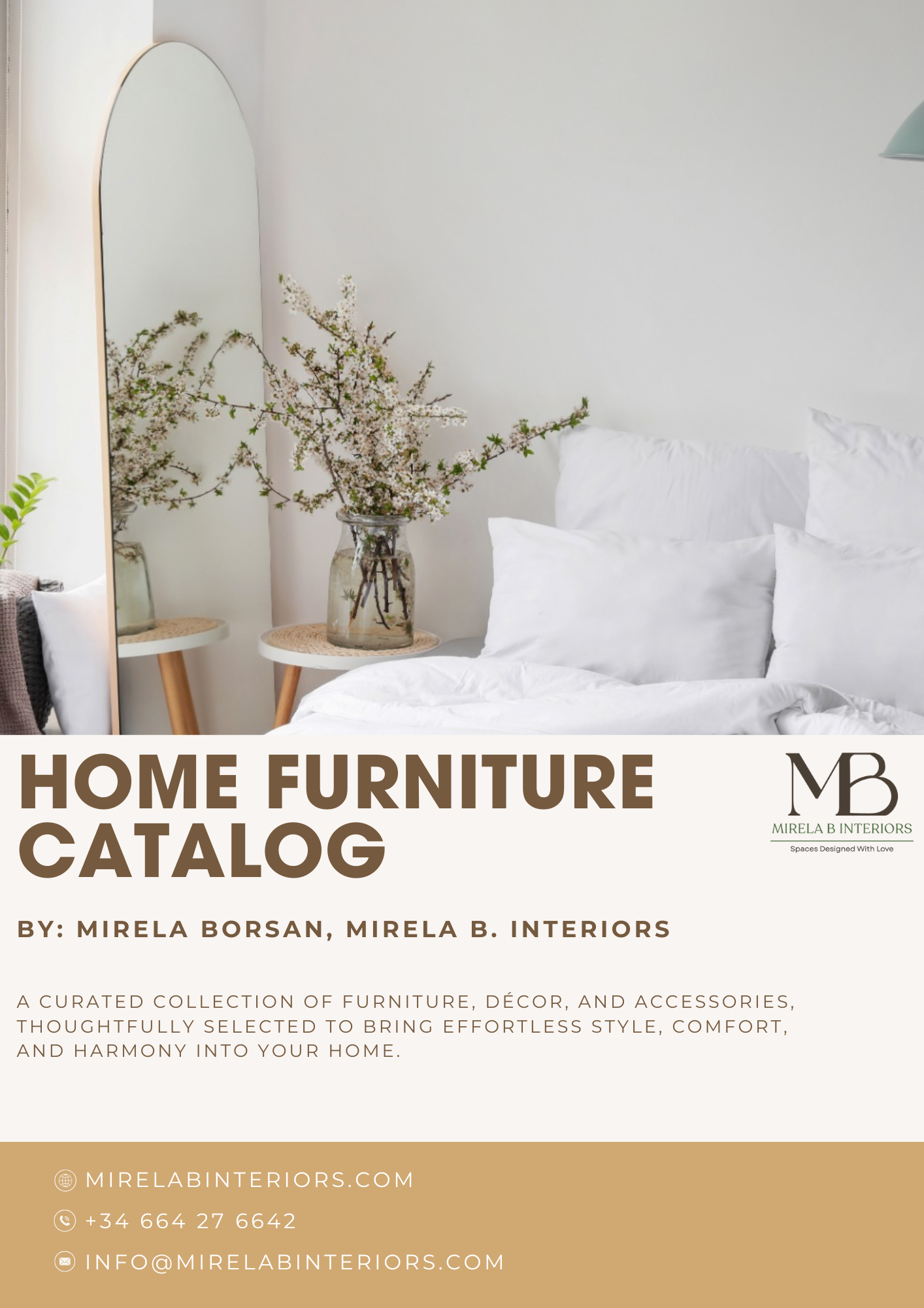Mirela B Interiors catalogue page 1