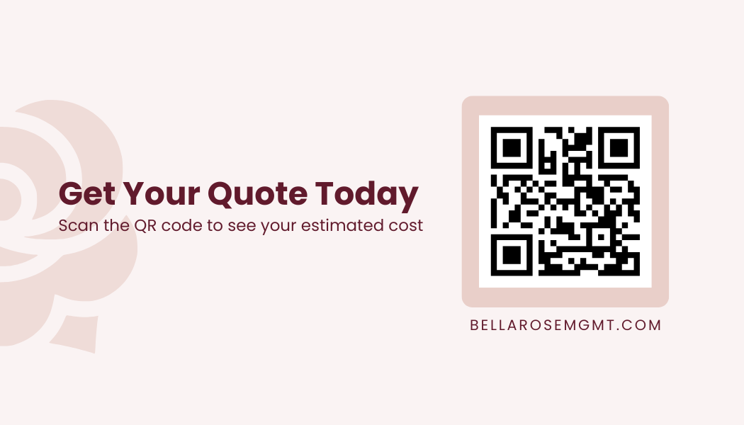 Bella Rose Management printed design 3